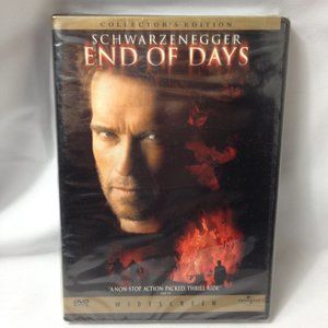 End Of Days-1999-Arnold Schwarzenegger-Widescreen-Collectors Edition-DVD-New.